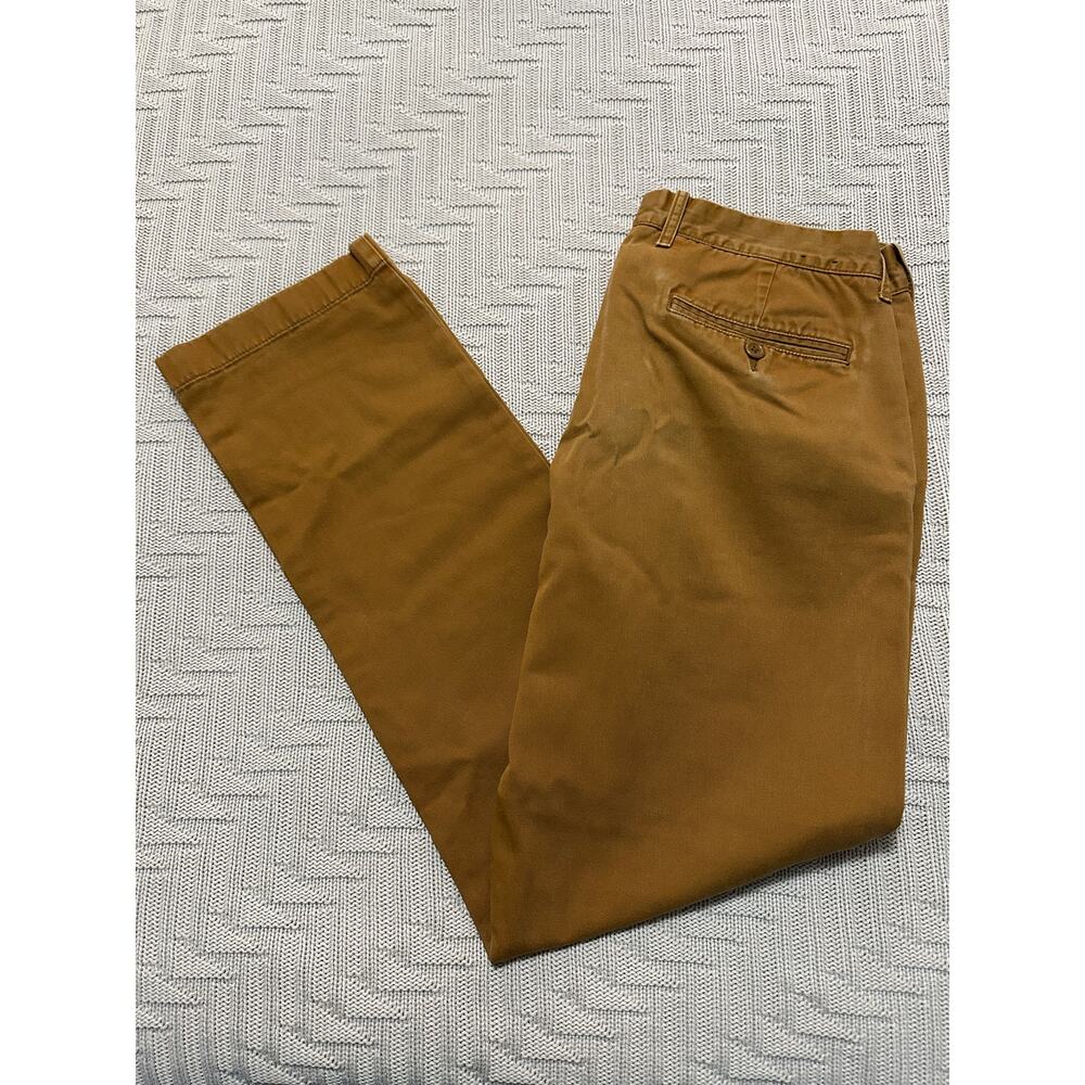 J Crew burnt orange chino pants size 32